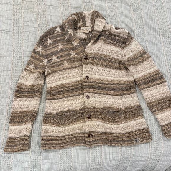 Denim & Supply Ralph Lauren Sweaters - Denim & Supply Ralph Lauren Stars & Stripes Shawl Collar Cardigan M